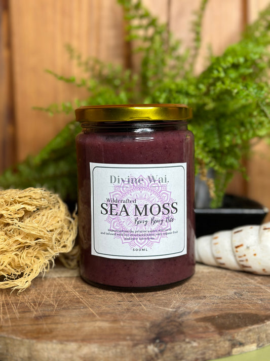 Berry sea moss gel 500 ml